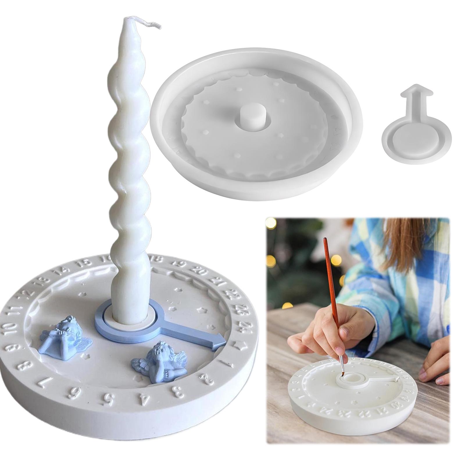 

Countdown Calendar Mold Concrete Calendar Silicone Mold Round Calendar Clock Mold for DIY Advent Calendar China Mainland