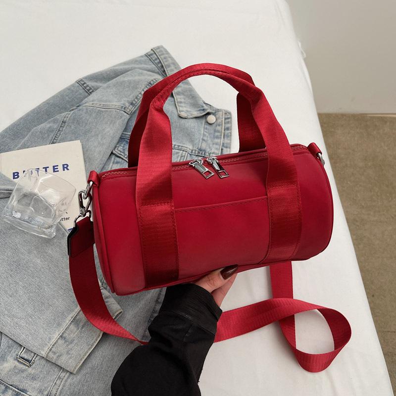 

Large Capacity Travel Bag Women S Casual Hand Luggage Bag Light Fitness Sports Equipment Yuantong Shoulder Messenger Bag Men красный