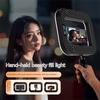 Handheld Mobile Phone Ring LED Rechargeable Selfie Fill light Live Photography