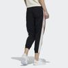 Adidas Neo Side Color Block Vintage Nine-Point Athletic Pants Women Pants Black HE7936