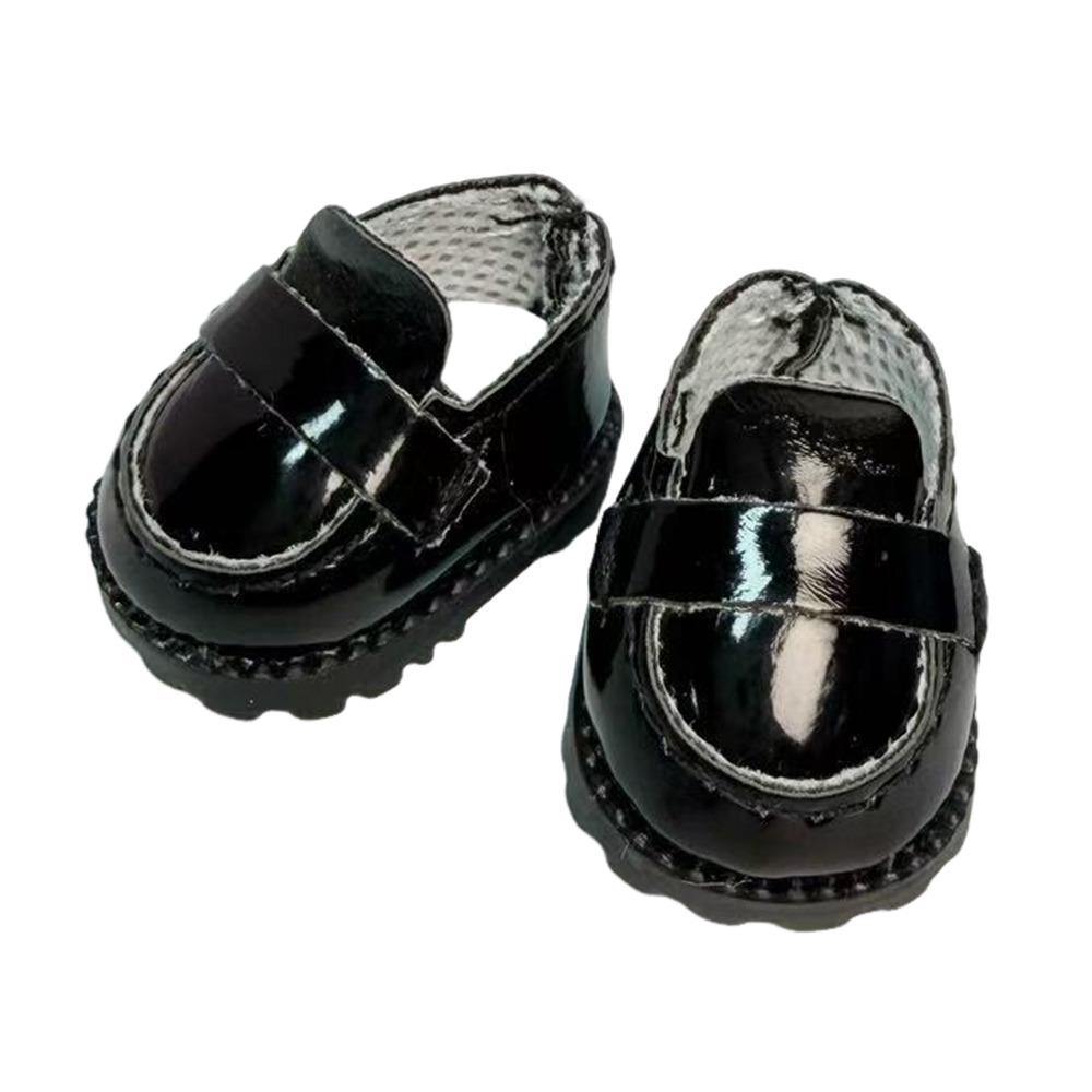 

Leather Material Doll Leather Shoes 3.5cm Size Mini Doll Shoes Mini Doll Doll Boots OB27 Doll