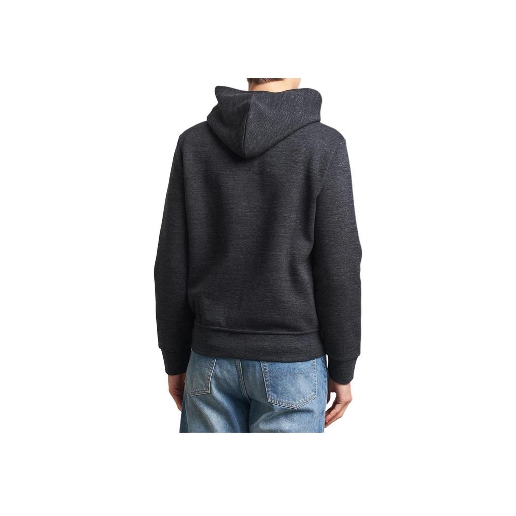 Polo Ralph Lauren Logo Hooded Zip-Up Long Sleeve Jacket Men jackets Black 710881517-052