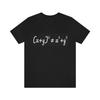 Schul-Mathe-Liebhaber T-Shirt Humorvoll Damenmode Lustiges Mathe-Lehrer-Shirt Geschenk für Mathe-Lehrer Sommer Rundhals Kurzarm