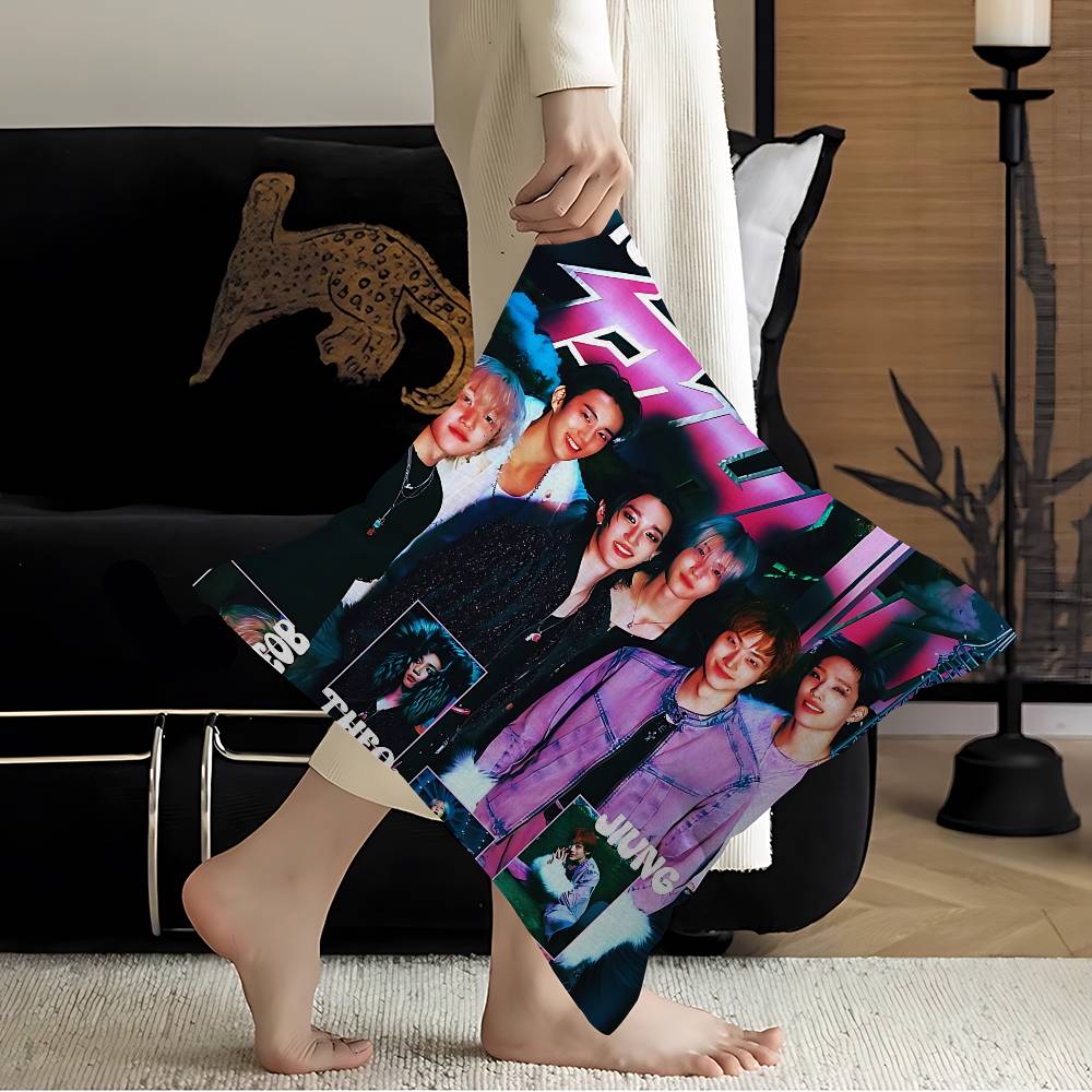 Custom P1Harmony KPOP Decorative Room Aesthetics Pillow Case Home Decor Bedroom Sofa Bed Couch Pillow Cover 45x45