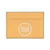 Bally Striped Leather Card Holder Men Accessories Gold BHAR-SS-32
