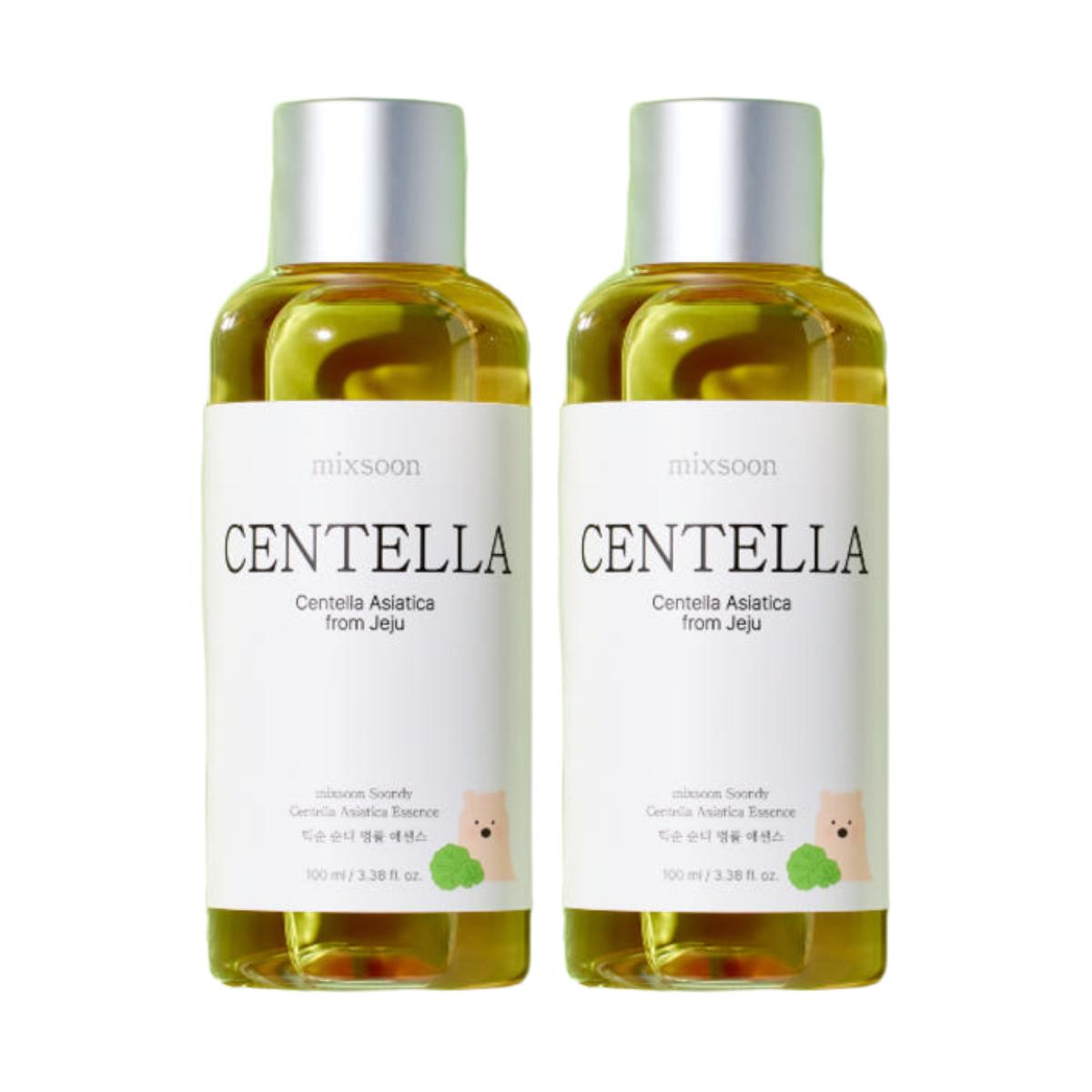 mixsoon Soondy Centella Asiatica Essence Soothing & Calming Face Serum 100ml (Pack of 2)