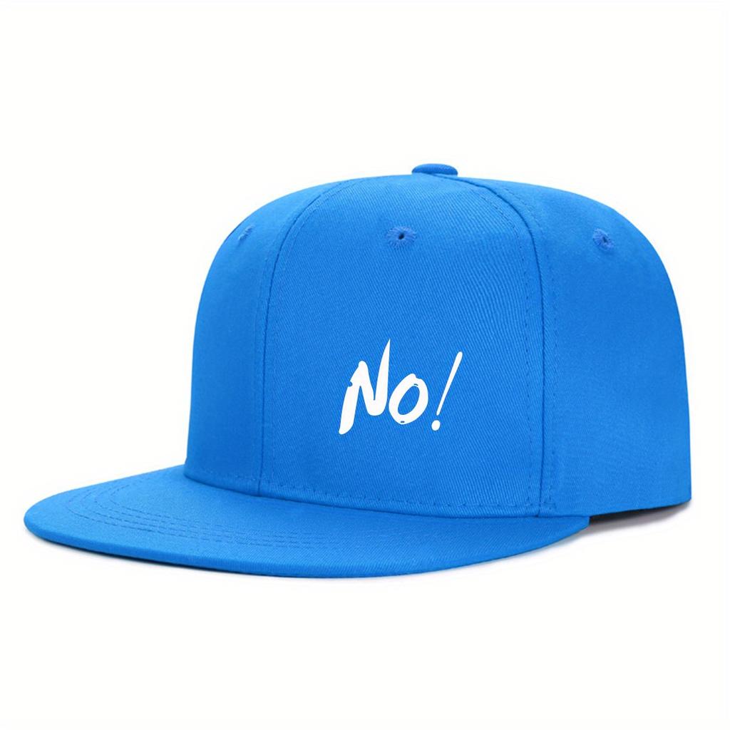 Flat Brimmed Baseball Cap For Men AND Women With NO Printed Fashion Versatile Casual Hip Hop Hat For Outdoor Street Going