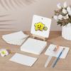 20 Fogli di Carta Magica con Texture Schiumosa Tela Magica Spugnosa per Pittura Acrilica Disegno Artistico 3D Fai da Te Carta per Disegno Artigianato 25-26