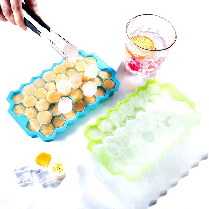 

Honeycomb Silicone Ice Tray with Lid