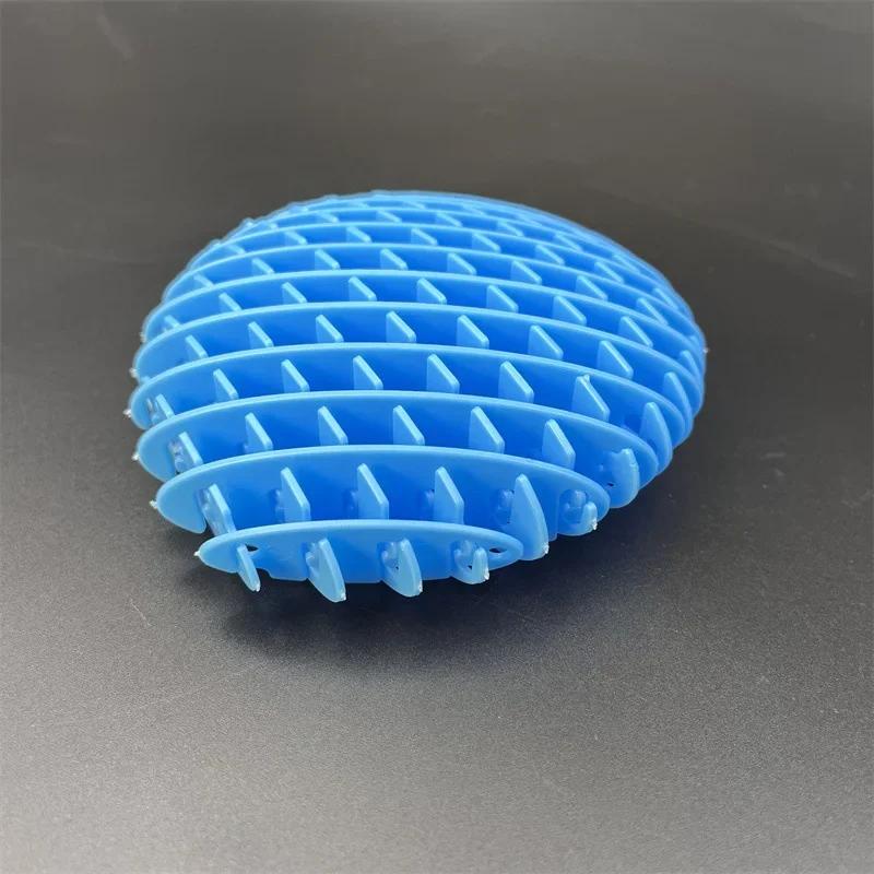 DIY Mesh Stretchable ElasticMesh Toy, New Unique Puzzle, Release and Decompression, Deformation Worm Popit, Elastic Mesh Toy
