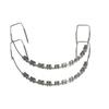 1 Set Colorful Temporary Tooth Decoration with Metal Wires Metal Bracket  Teeth