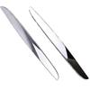 2Pcs Chrome Plated L&R Hood Trims Above Kidney Grille Fit for E90 E91 325I 330I 328I 2006-2008