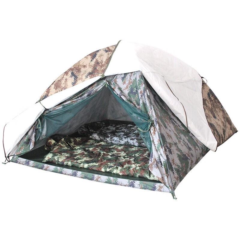 Jihua Camouflage 2-Person Dual-Use Camping Tent