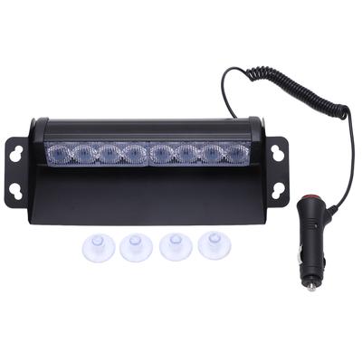 Luz Estroboscópica de LED para Carro Lâmpada de Advertência Piscante Cor Vermelho Azul Ultra Brilhante 6000K Universal