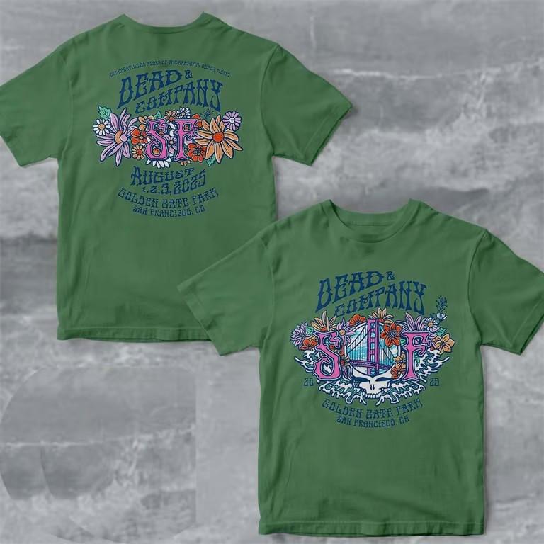 Dead & Company 60 Years Of The Grateful D,ead 2025 San Francisco California Tee Unisex T-Shirt S