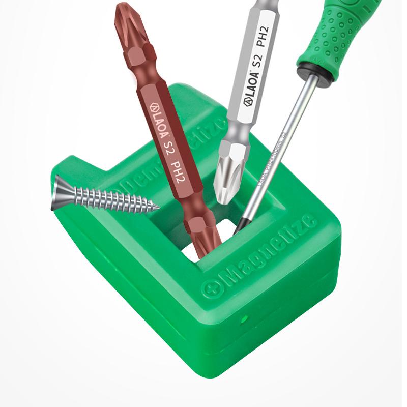 LAOA High Quality Screwdriver Demagnetizer Magnetizer Powerful Srewdrive Plus Magnetic Device Pick Up Tools for Screwdrives