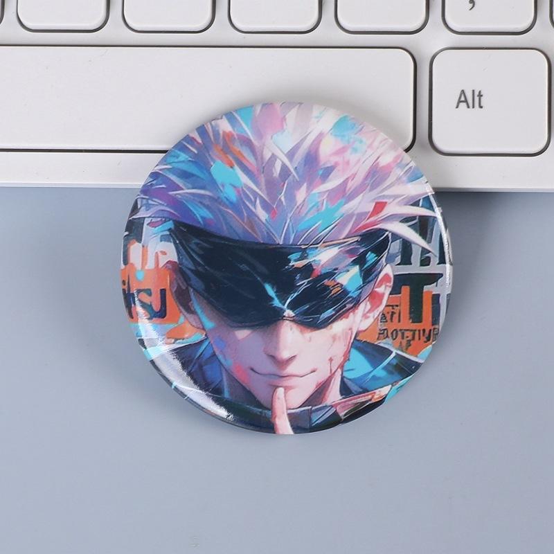 Jujutsu Kaisen Anime Merchandise Gojo Satoru Speld Metaal Emaille Reversspelden Leuke Anime Accessoires voor Rugzakken Cosplay