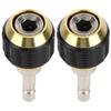 2PCS 60mm Drill Chuck Hex Screwdriver Impact Driver Adapter 1/4 Hex Shank Dril Bit Tool