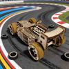 3D Wooden Puzzle Car DO-IT-YOURSELF Wooden Miniature Perfect as a Birthday Halloween Easter Christmas or Latest Year s Present
