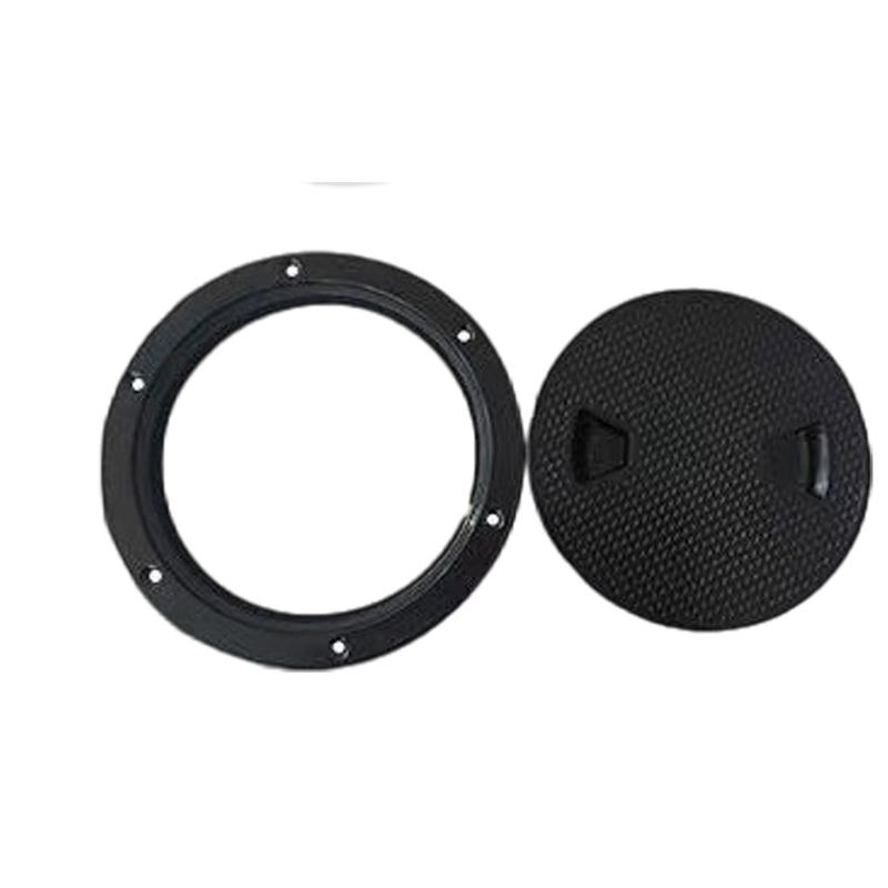 Boat Accessories Boat Hatch 4" 6" 8" ABS Round Non Slip Inspection Hatch w/Detachable Cover for Marine Boat Yacht