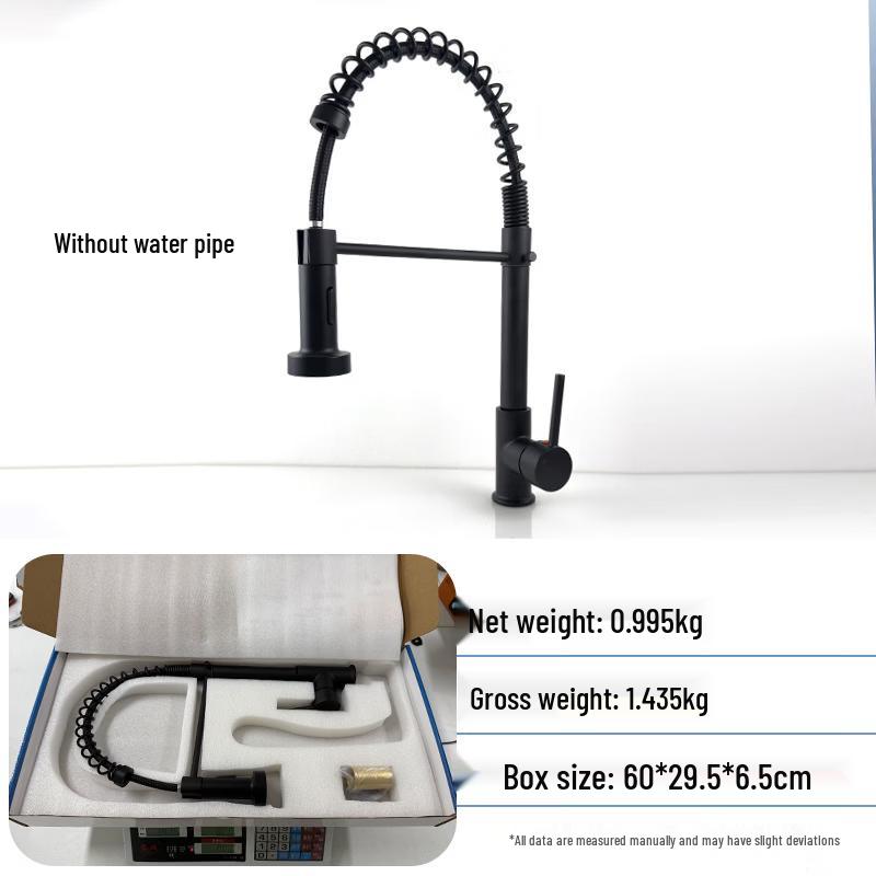 TLXT Spring Pull-Out Kitchen Faucet