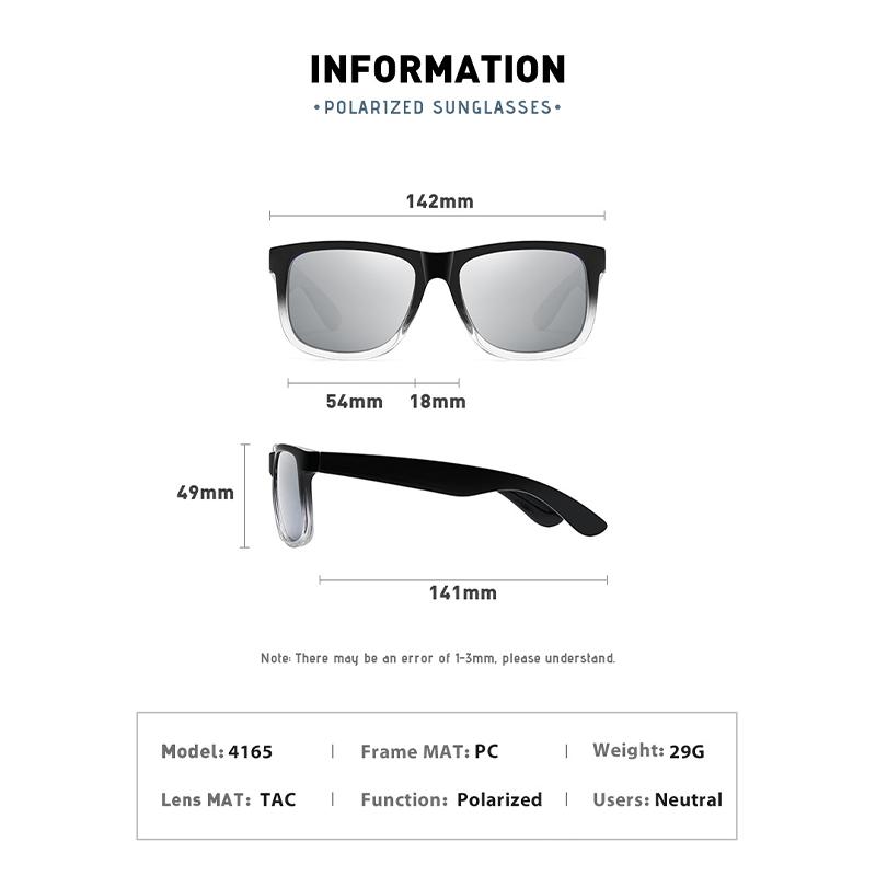 Polarized Sunglasses Men Women Sun Protection Outdoor Driving Running Fishing Glasses Colorful Fashion Sports Glasses