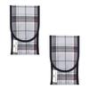 LAURA ASHLEY Cutlery Highland Set of For Elementary N4636102 Case, Check, 2, Stylish, Kids, Kindergarten, Nursery, Preschool,