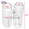 Motorcycle Rubber Front Fork Dust Cover Gaiters Gators Boots Shock Absorber 49MM For Harley Dyna FXDWG 2007 2008 2010 2011