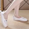 Moda 2024 Nowe Gorące Sprzedaży Damskie Obuwie Codzienne Damskie Wiosenne Codzienne Białe Buty Sportowe Płaskie Buty Oddychające Outdoor Zapatos Mujer