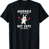 Entzückend Aber Psycho Aber Süß Aber Seltsam Hase Lustiges T-Shirt