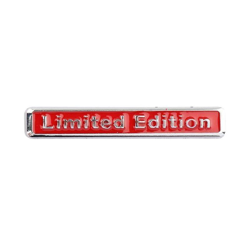 3D Metal Chrome Limited Edition Auto Car Sticker Badge Decal Motorcycle Emblem