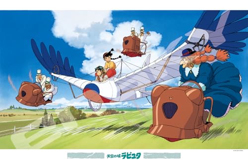 ENSKY Laputa: Castle in the Sky Test Flight 50x75cm Ghibli Jigsaw Puzzle 1000 Piece JIGSAW PUZZLE 1000-271