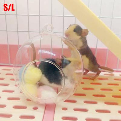 Kleines Glashaus für den Sommer, hängendes Hamsternest, Haustierbox