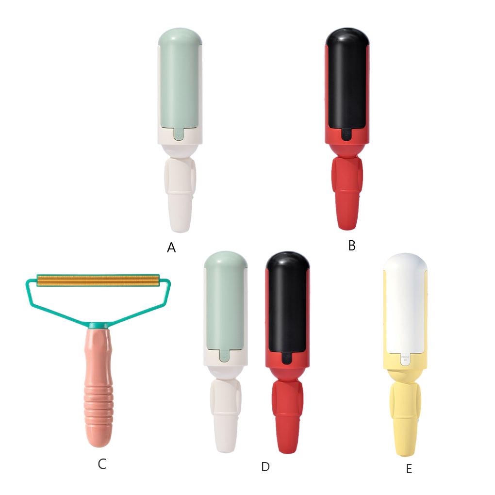 Pet Hair Cleaning Brush Line Remover with Handle Home Roller Clothes
