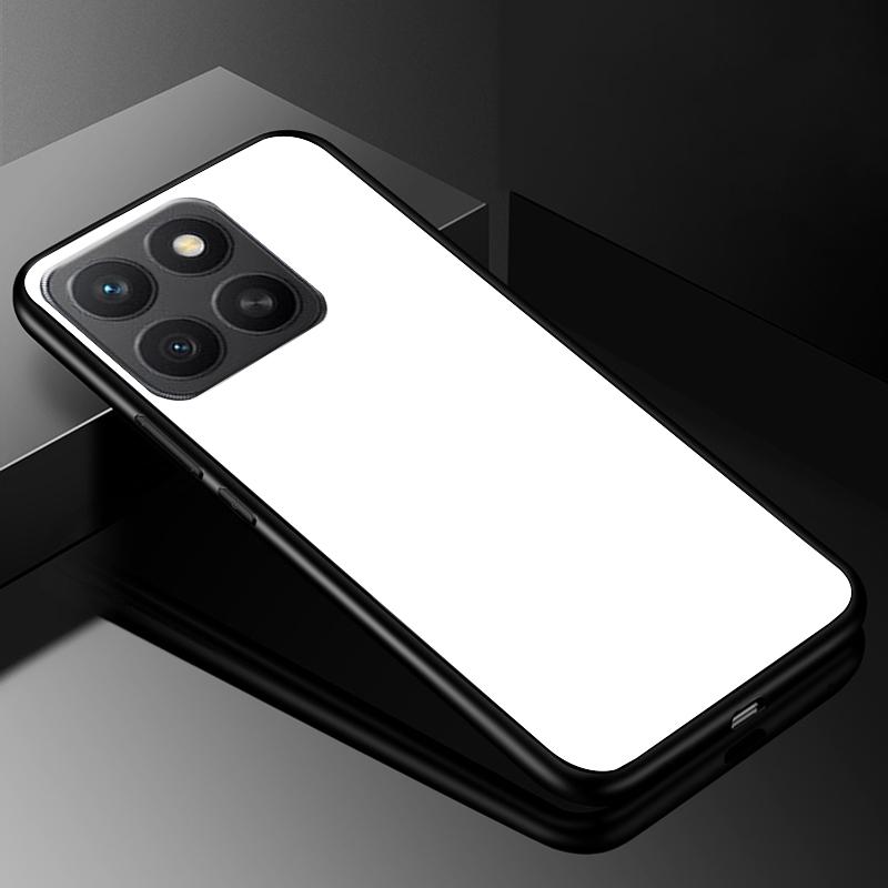 Tempered Glass Phone Case For Honor 400 Smart Luxury Hard Back Bumper Cover for Honor 400 Smart LGN-NX1 X6C X7D 4G 5G Capa