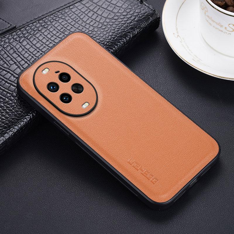 Etui Dla Huawei Nova 14 Ultra Włókno Węglowe Skóra PU Wstrząsoodporne Etui Dla Nova 14 13 12 11 Pro Antywstrząsowe Miękkie Etui Bumper