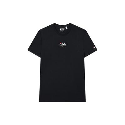 Letter Logo Pullover Short Sleeve T-Shirt Men Tops Legendary-Blue F51M328198FNV
