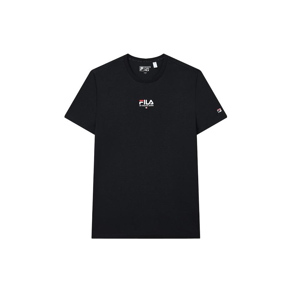 

FILA Letter Logo Pullover Short Sleeve T-Shirt Men Tops Legendary-Blue F51M328198FNV XL