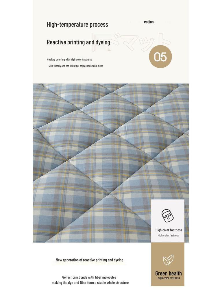 Klasse A Xinjiang Baumwoll-Matratzenauflage & Steppdecke für Studentenwohnheime & Mietwohnungen