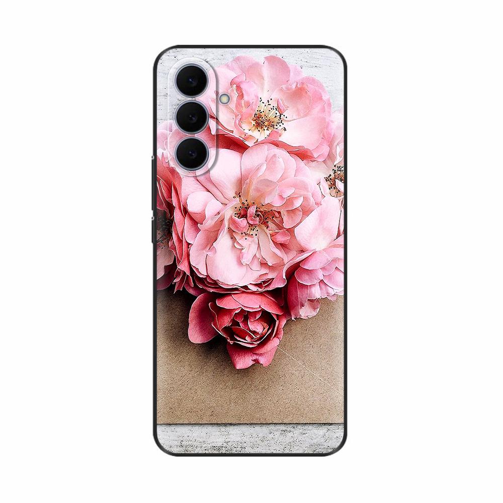 For Samsung Galaxy S25 FE Case Cute Cool Black Silicone Phone Cases For Samsung S25 FE 5G Case S25FE Back Cover Coque TPU Fundas