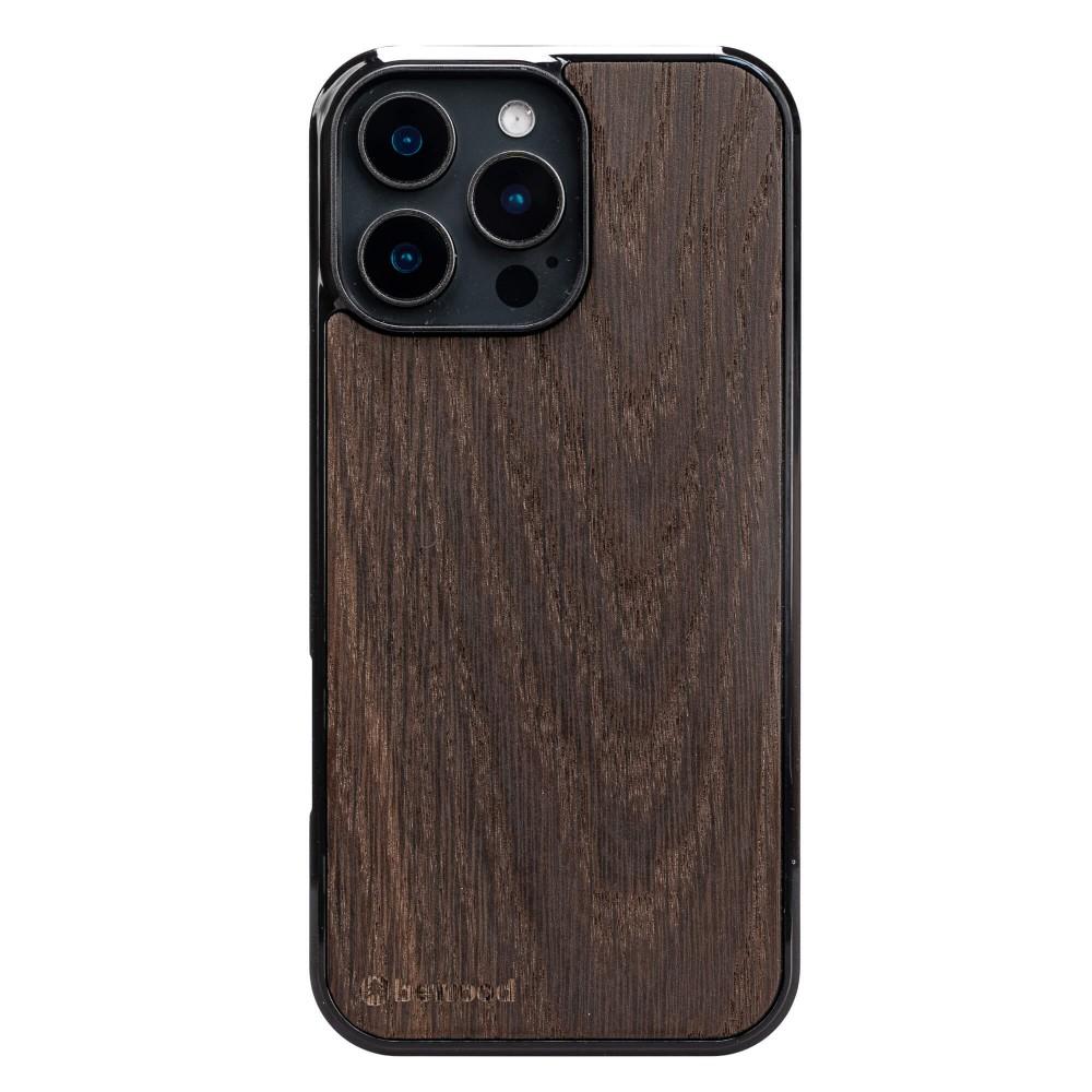 Bewood Wooden Case for iPhone 16 Pro Max Smoked OAK