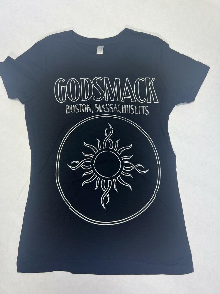 

GODSMACK 2014 1000 HP Tour Tee Women039s Fitted Scoop TShirt new Unisex T-Shirt XXXL