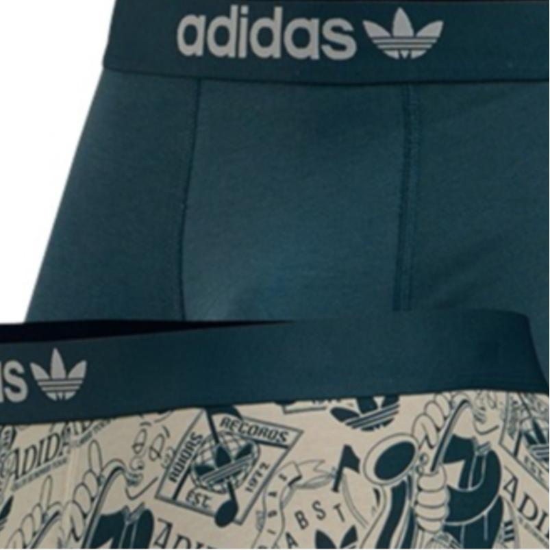 Adidas Quick-Dry Cotton Boxer Briefs Sweat-Wicking High-Stretch Anti-Chafing Underwear Men Underwear 4A2M57-1