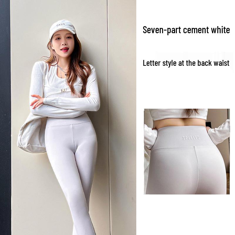 

SPLELED Women s High-Waisted Shark Base Layer Pants - Tummy Control, Butt Lifting Yoga & Cycling Tights XL