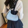 Super Popular Niche Denim Bag For Women 2026 New Fashi Versatile Crossbody Bag Casual Versatile Dumpling Underarm Bags