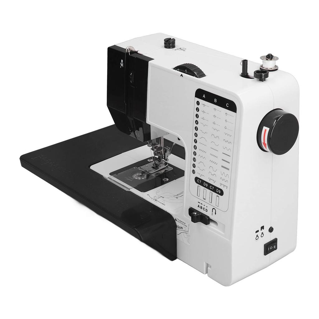 38 Stitch Multifunctional Electric Sewing Machine Mini Portable Zigzag Sewing Tool for Home Use EU