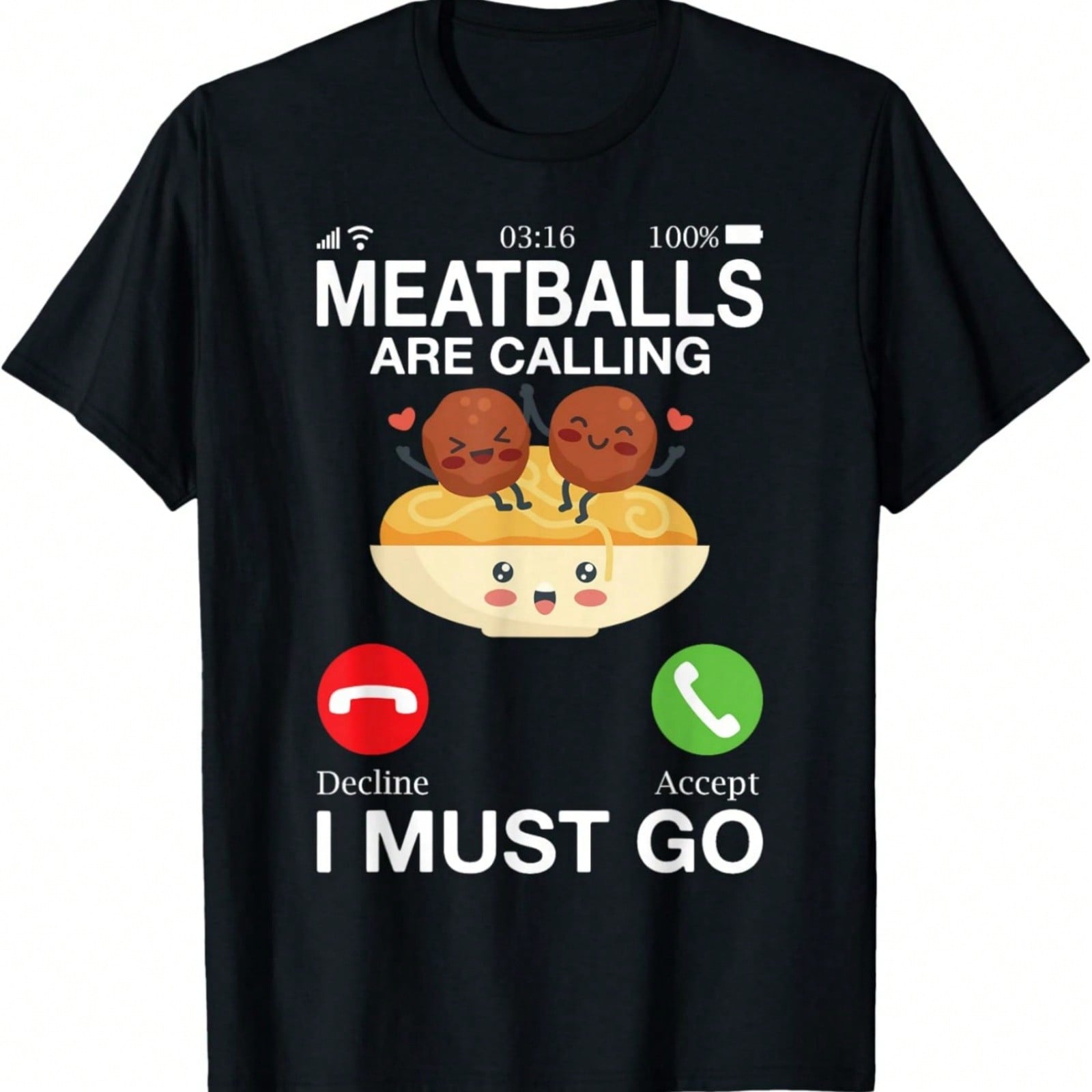 Meatballs T-Shirt S разноцветный