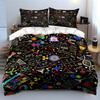 Science Themed Three-Piece Set Multiple Sizes Kid'S And Adults' Bedroom Exquisite 3Pc Bedding Set, Gift
