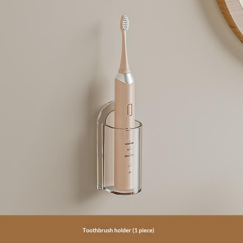 Electric Toothbrush Holder - Toothbrush Hanging Rack - Wall-mounted Toothbrush Storage Base - Tooth Care Storage Stand Set