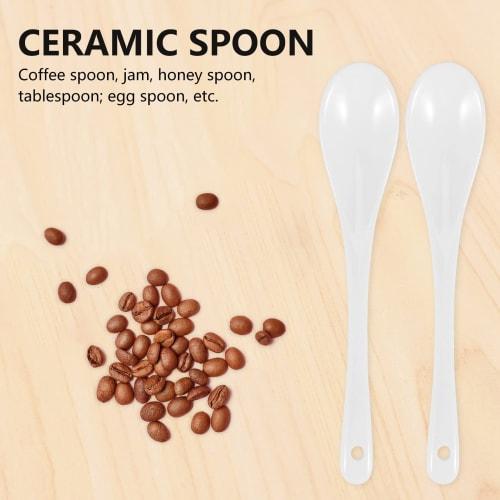 Ceramic Spoons/teaspoons, 5 Pieces/set